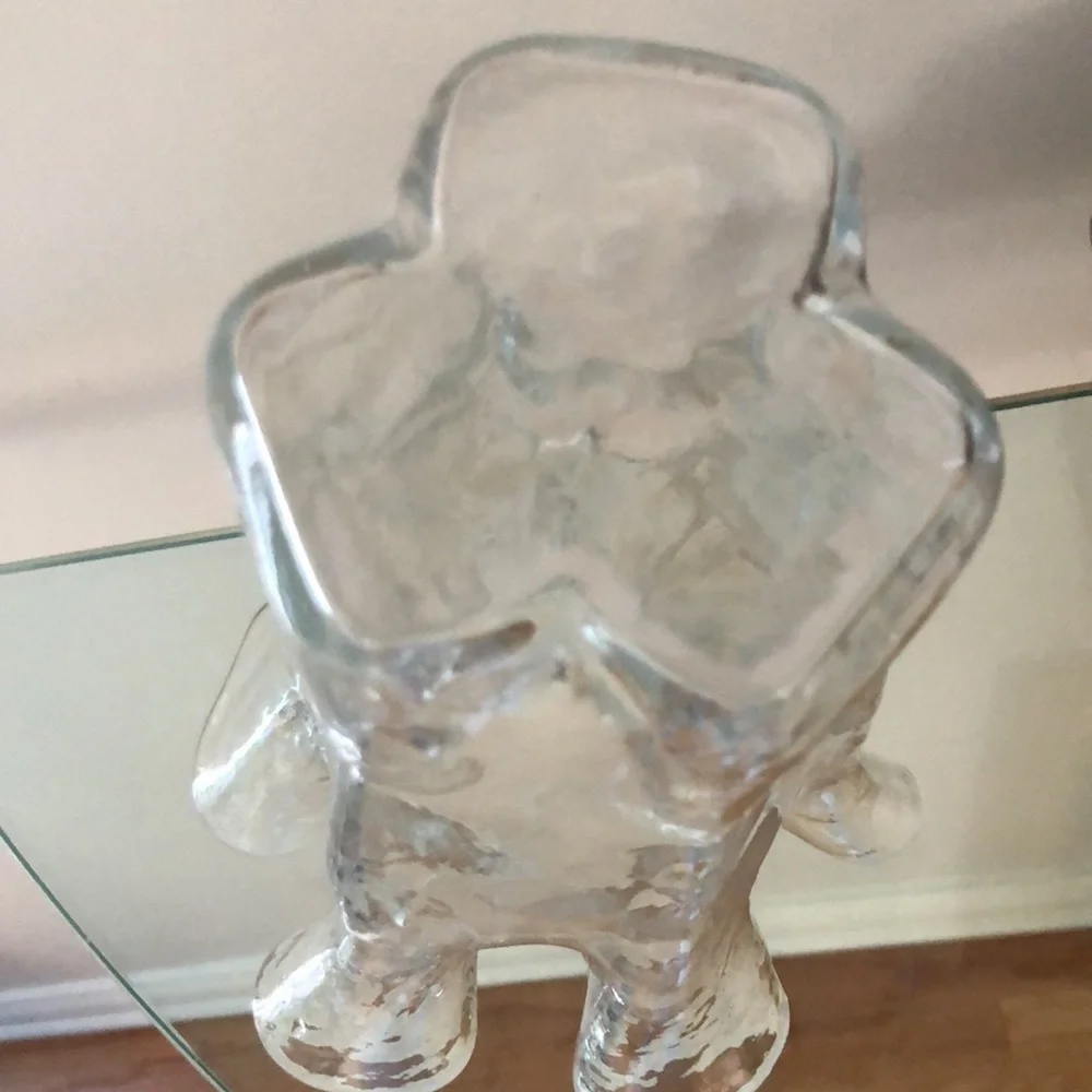 Crate & Barrel Evelyn Tall Clear Vase Gorgeous